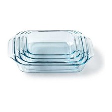 Lot de 4 plats a four - PYREX