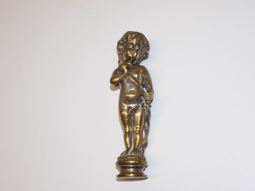 Sceau cachet xixe bronze - xixe,