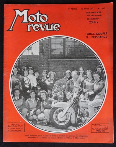 Moto revue 1951 1045 - 1951, n°1045