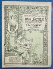 OPÉRA ANTONIO SACCHINI PARTITION RÉPERTOIRE CHANT FRANCAIS OEDIPE A COLONE 1886