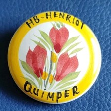 Broche En Céramique Henriot