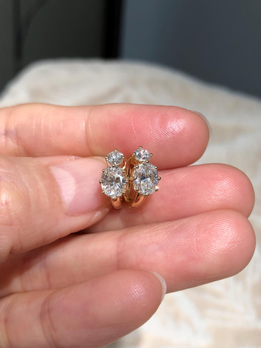 Boucles oreilles cercles - d’oreilles,