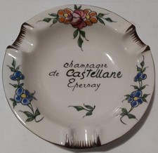 cendrier , champagne de Castellane Epernay