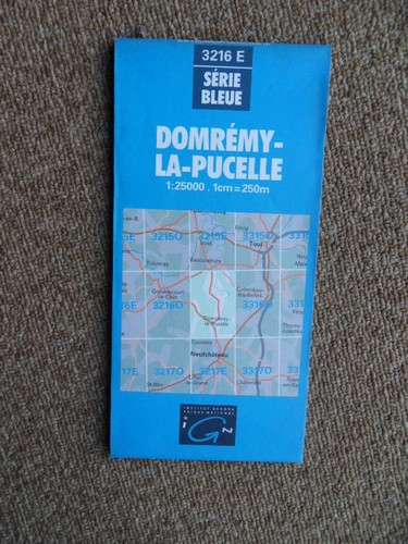 524 carte ign série bleue - 524-,