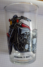 Verre à moutarde déco moto
