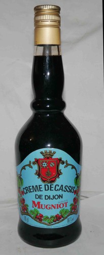 Crème cassis dijon - crème,