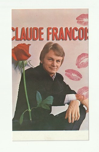 Claude francois carte postale - claude,
