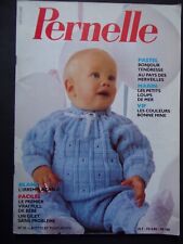 § catalogue ancien laine tricot PERNELLE n° 314 - bébé layette et tout petits