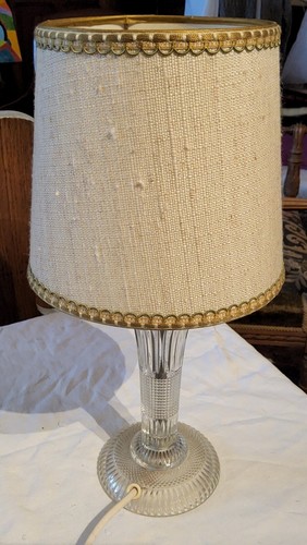 Lampe chevet pied verre - chevet,