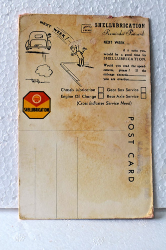 Carte postale vintage shell - postale,