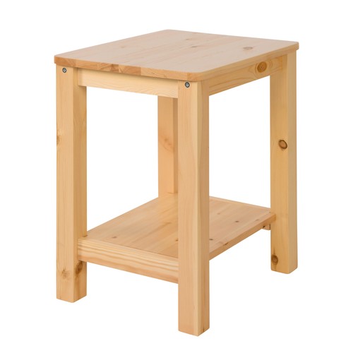 Table chevet bois pin - table,