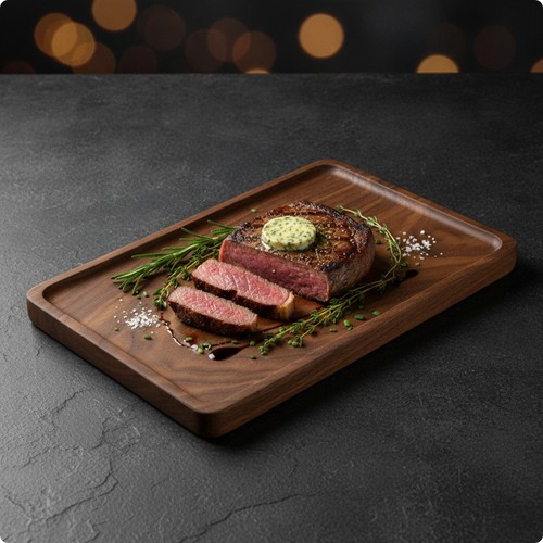 Planche service noyer - planche, en
