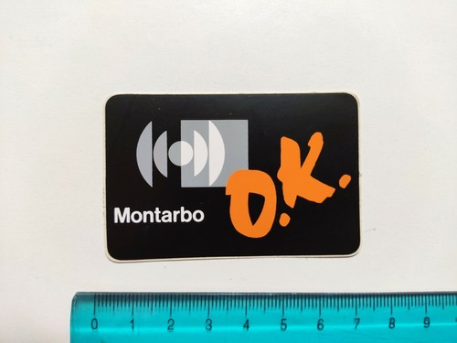 Adhésif montarbo sticker - o.k.,