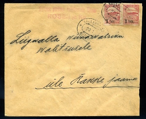 Estonia 1921 overprint - 1921,