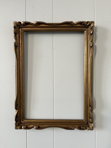 Cadre ancien bois - cadre, sculpté