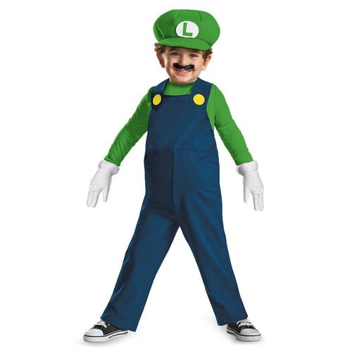 Super mario kids luigi costume - super,