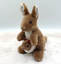Peluche doudou kangourou et son bébé KOALA Families 27 cm Sydney Australie