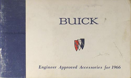 1966 buick accessoires - buick,
