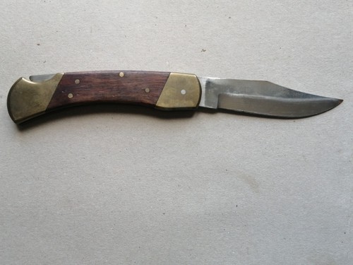 Couteau acier bois - -,