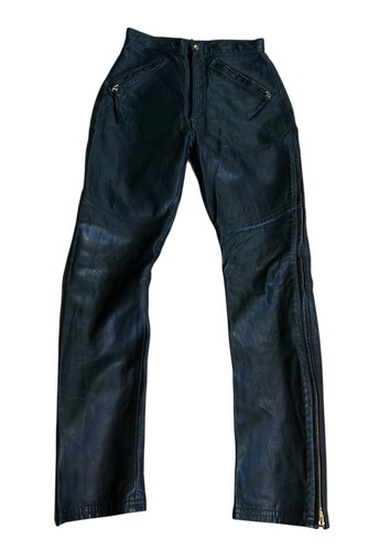 Langlitz black leather riding - langlitz,