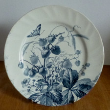 Creil et Montereau Ancienne assiette plate Modèle POMONE décor fruits Fin XIXe