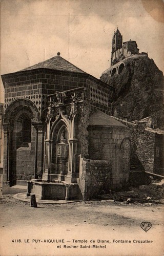 Cpa puy aiguilhe - cpa, puy-aiguilhe