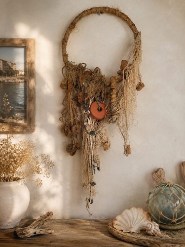 Antique cork float - fishing, net