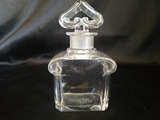 Flacon de parfum ancien cristal Baccarat pour Guerlaîn, circa 1920