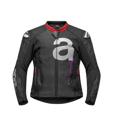 Veste cuir aprilia - cuir,