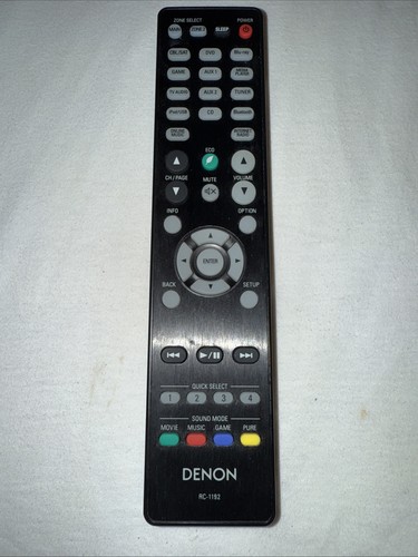 Denon remote 1192 - remote, rc-1192