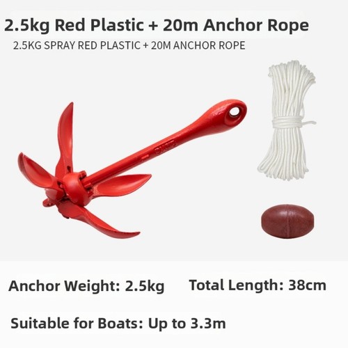 Ancre pliable galvanisée - ancre,