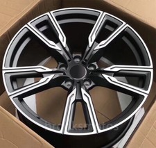 4 jantes 22 Pouces BMW X5 / X6 M 5x112 Version GUN POLI M 9,5x22 10,5x22 g05 g06
