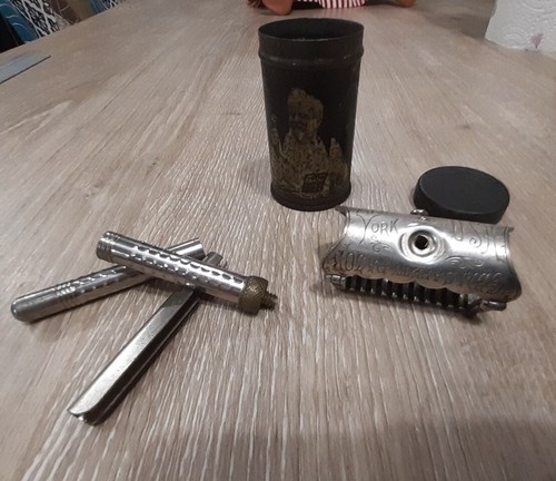 Rare 1898 rasoir gem avec - ,