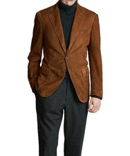 Veste blazer homme en daim