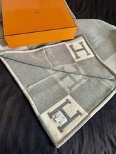 Plaid Hermès Avalon Gris