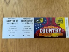 billet ticket place de concert