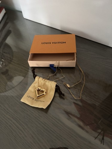 Collier long coeur louis - coeur,