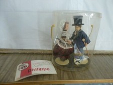  Couple poupées Philippe anciennes Maine dans boite + dépliant