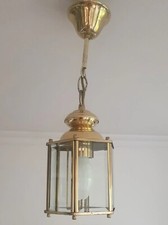 lampe lustre suspension laiton