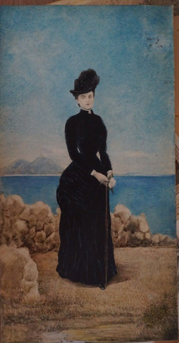 Grande chromolitho couleur - grande,