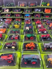 HACHETTE UNIVERSAL HOBBIES FARM TRACTOR TRACTEUR AGRICOLE 1/43 modèles au choix