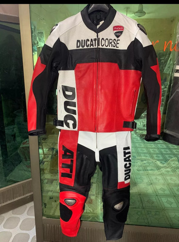 Cuir moto ducati - cuir,