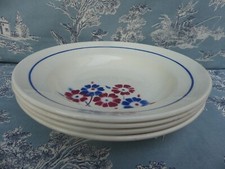 4 Assiettes creuses SYLVAIN