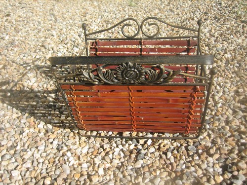 Ancien porte revue fer - ancien, forgé
