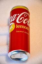 COCA COLA 1 can LEMON saveur
