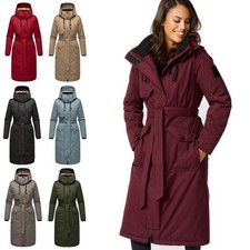 Navahoo Femmes Manteau D'Hiver Veste Chaud Long Parka à Capuche Hokulanii