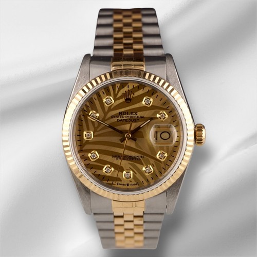 Rolex datejust 36mm 18kyg - rolex,