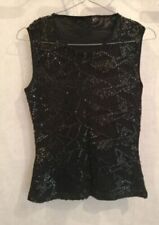 T-shirt noir à sequins T36 Diseno & Textura (2206301) 