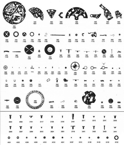 Omega parts original 550 552 - parts, 550-552