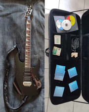 Guitare GIO Ibanez Noire État Comme Neuf + Accessoires.